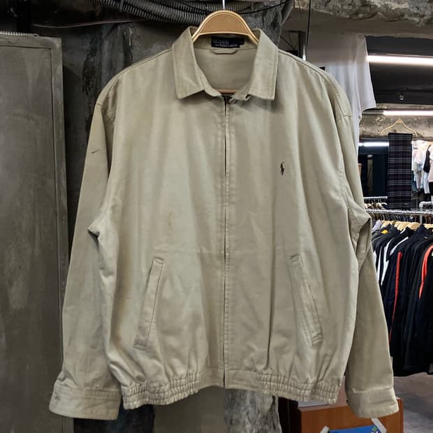 폴로 랄프로렌 자켓 베이지 XL  #csz1807