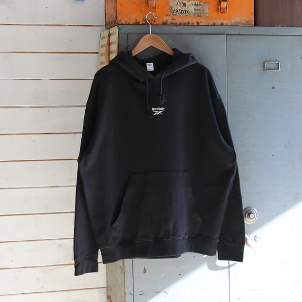 (착용컷) Reebok 후드 티셔츠 (남성용 105)