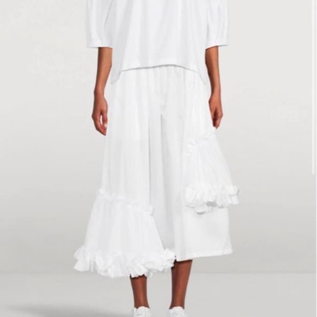 noir kei ninomiya 25ss 스커트 S