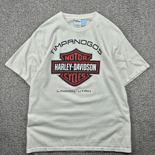 할리데이비슨 길단 바디 반팔 티셔츠 ( L ) / 11756
