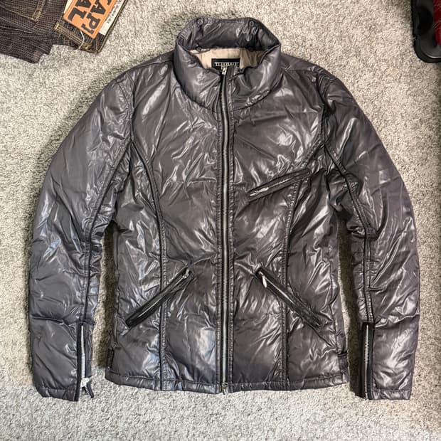 토네이도마트 지퍼 다운 자켓