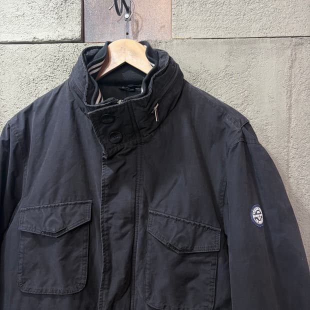 아르마니 진스 네이비 필드 자켓 (L)