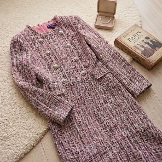 [The Izzat Collection] 더 아이쟛 컬렉션 트위드 머메이