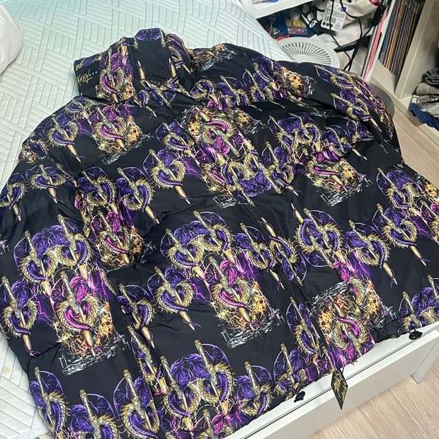 새상품 택o) 스쿠읏 패딩 자켓 M-L 푸퍼 자켓 데드스탁 skoot