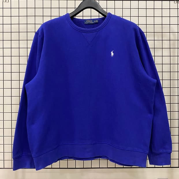 폴로 랄프로렌 신형 맨투맨 블루