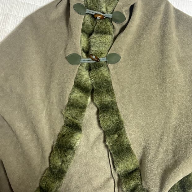 모리걸 후드 케이프