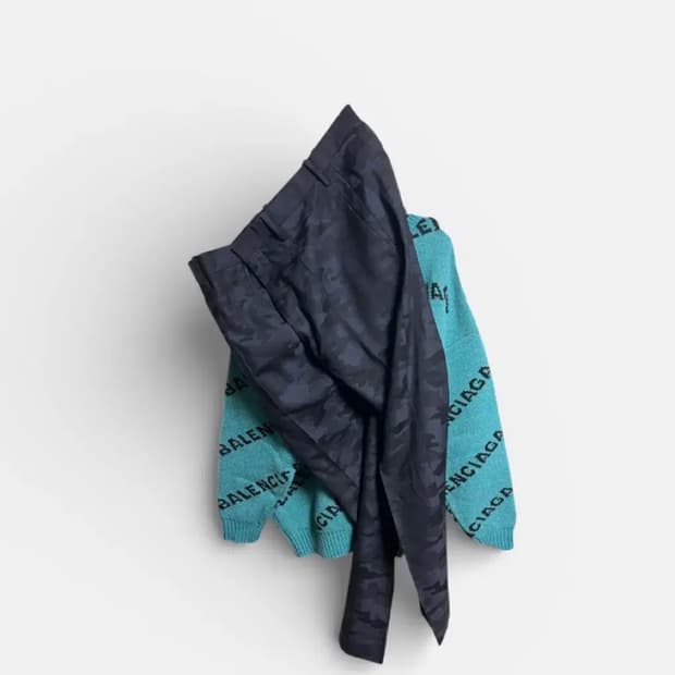 닐바렛 카모 슬랙스 팬츠