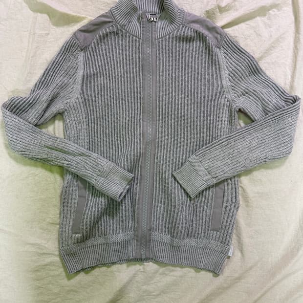 캘빈클라인 니트집업