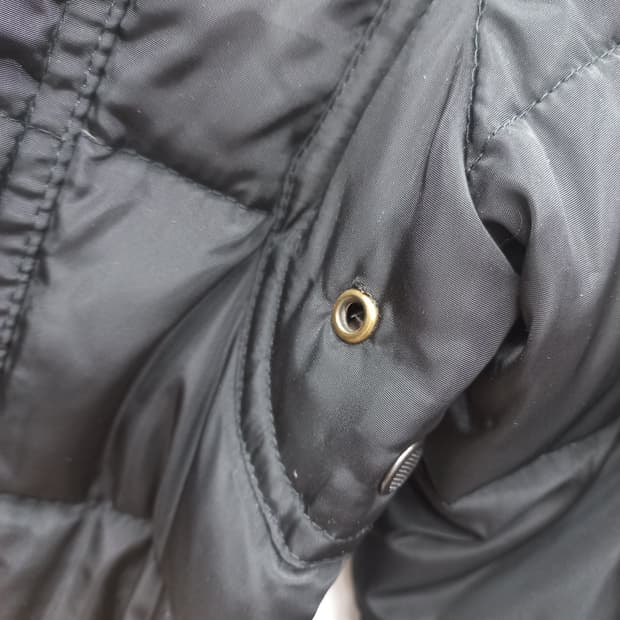 버버리 브릿 롱패딩 블랙 정품 (여 90 )