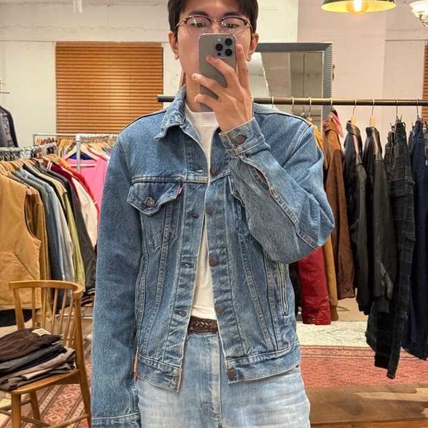 7-80s USA Levi's 71506-0217 Trucker