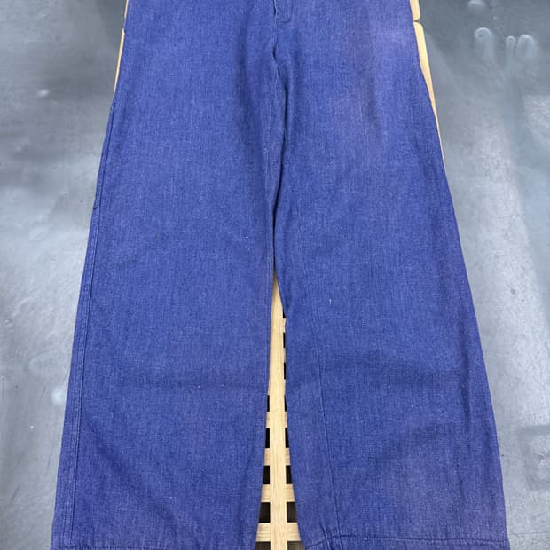 FADED DENIM OLD VINTAGE FRENCH 프렌치워크팬츠