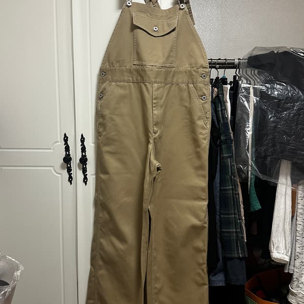 Stussy × Dickies 콜라보 오버롤