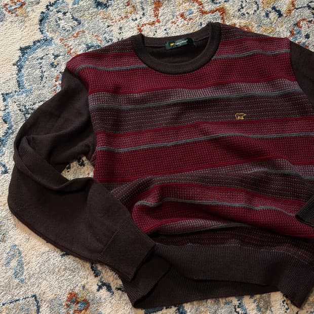 Golden Bear 빈티지 니트 스웨터