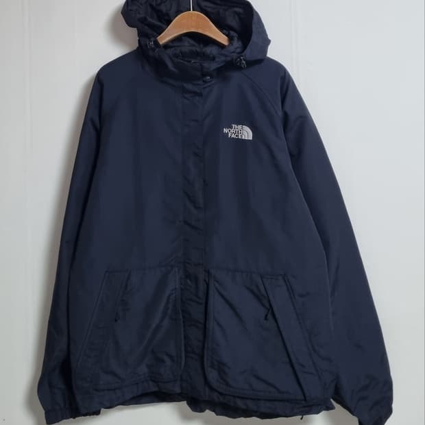 M (66) 노스페이스 블랙 바람막이