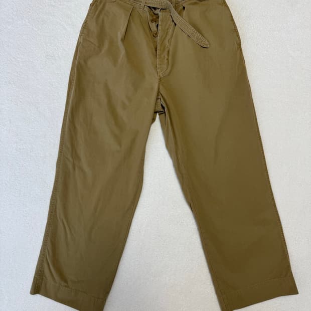 더블알엘 밀리터리 벨트 트라우져 made in usa 사이즈 32