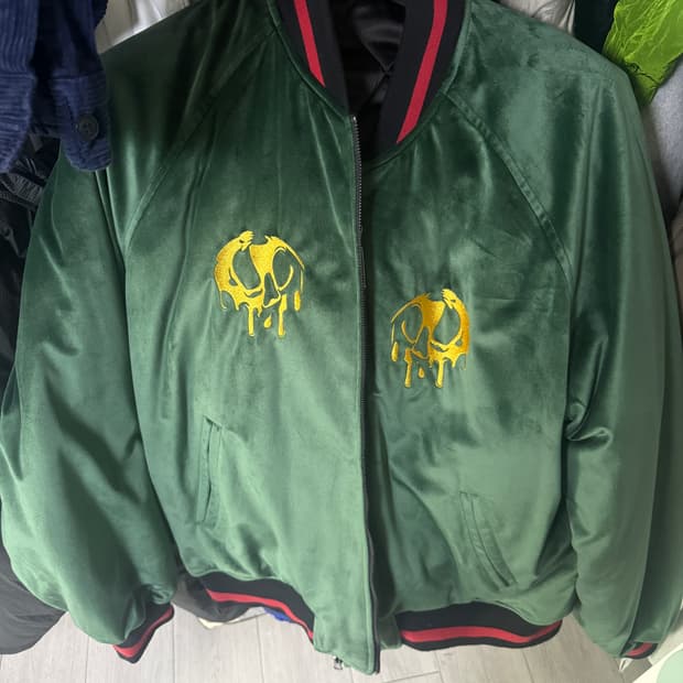 위캔더스 백설공주 수베니어자켓 스카잔 리버시블xl