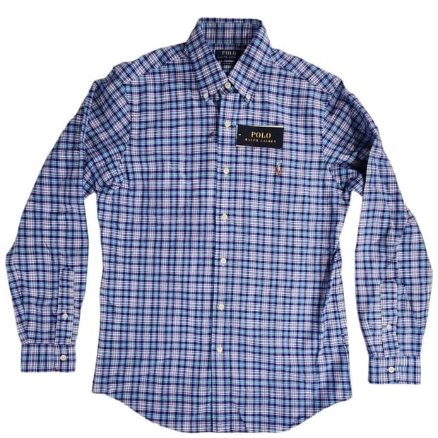 폴로랄프로렌 클래식핏 플레이드 체크