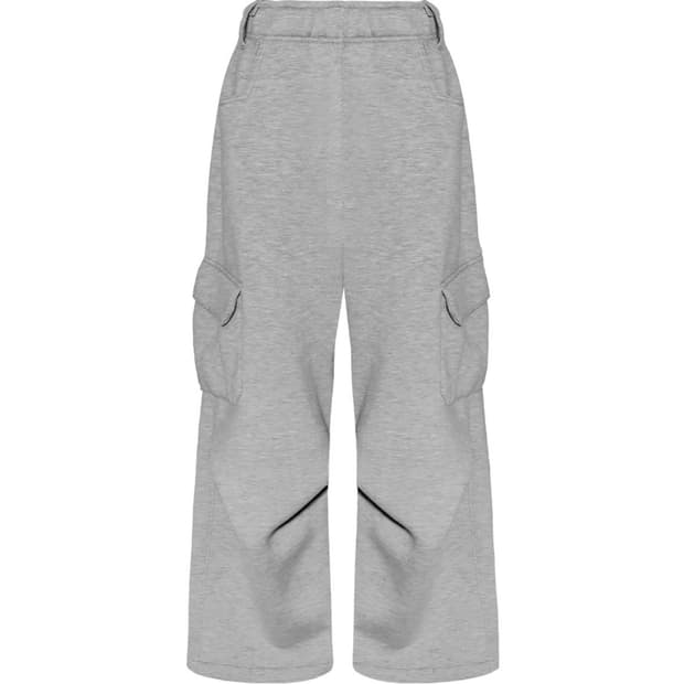 [OS] 카미엔 벌룬 카고 스웻팬츠 멜란지 그레이