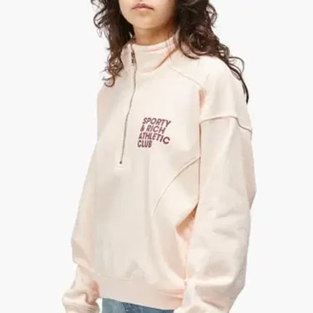 스포티앤리치 엑서사이즈 옵튼 하프 집업