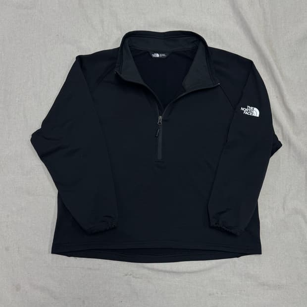 노스페이스 해외판 와플 사이드로고 반집업 XL