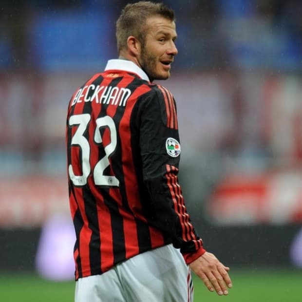 [S] 아디다스 AC밀란 09-10 홈 베컴 마킹 유니폼