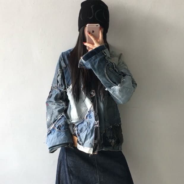 리바이스 커스텀 데님자켓