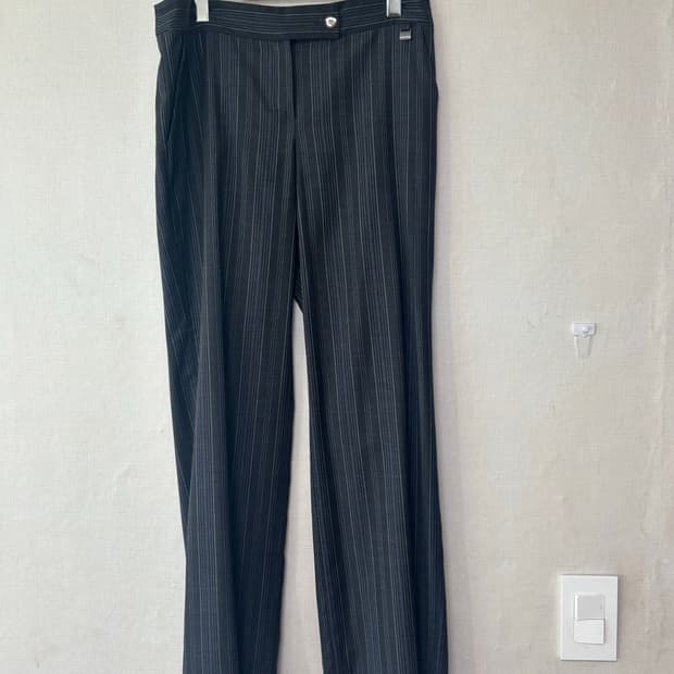 페레가모 스트라이프 슬랙스