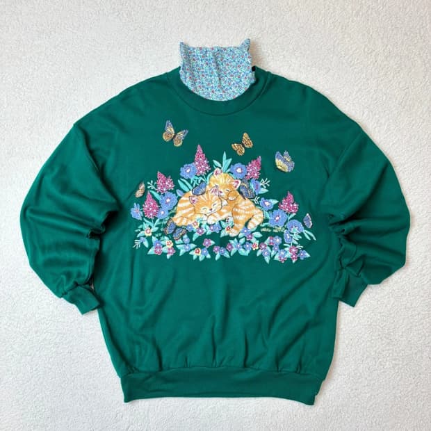 Land N Sea 90's USA 풀오버 스웻 맨투맨 PN6278