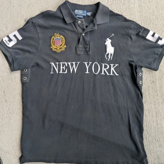 폴로 랄프로렌 치프키프 빅포니 뉴욕 카라티 블랙