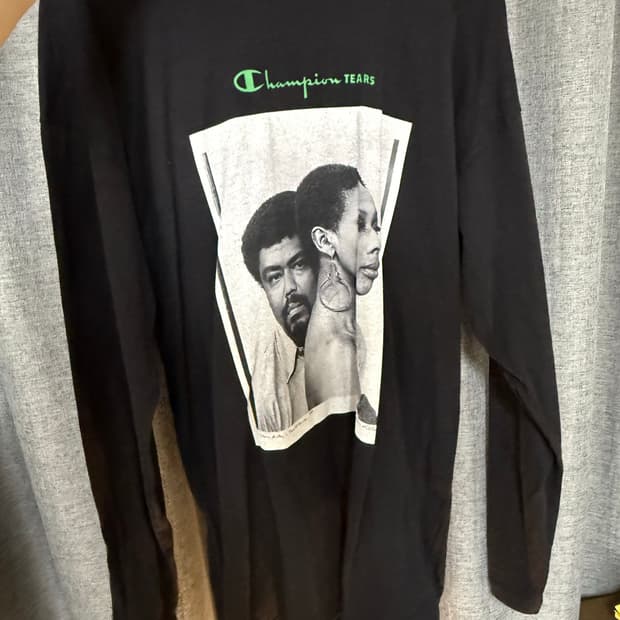 챔피언 x 데님티어스 x 앨빈앨리 파운데이션 롱슬리브 XL