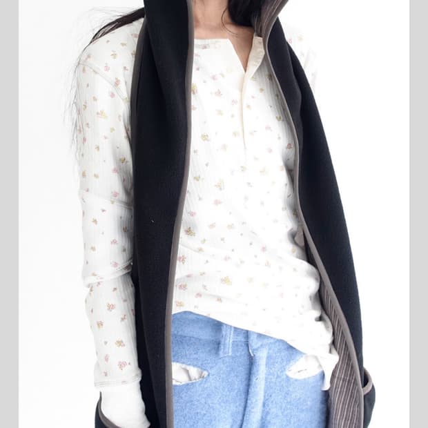  fleece ear hood muffler 샵페어리 머플러 구합니다