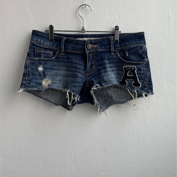 Abercrombie Washed Denim Shorts