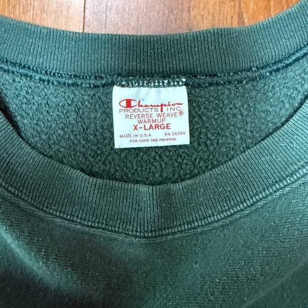 챔피온 리버스위브 레드택 XL