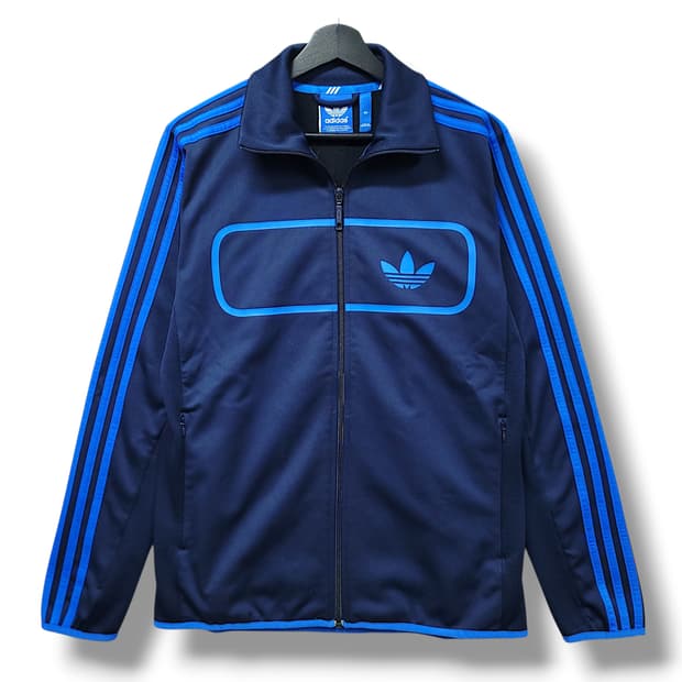 [110] 아디다스 네이비&블루 스트릿 다이버 트랙탑 져지