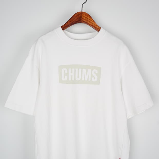  CHUMS box logo T-shirt