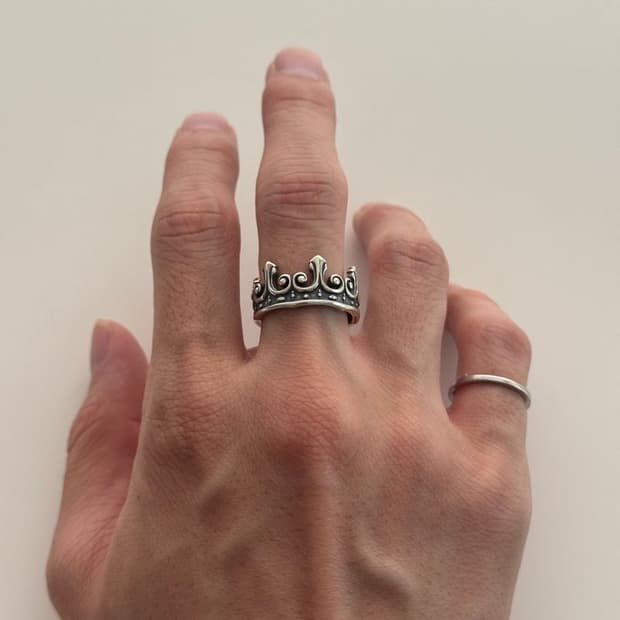 CROWN RING 왕관 반지