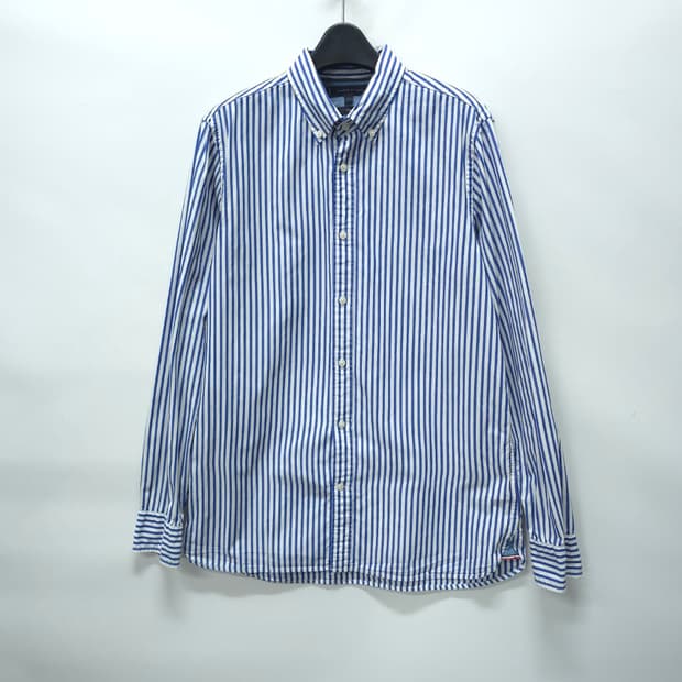 타미힐피거 남성 긴팔 스트라이프 봄가을 셔츠 (95)