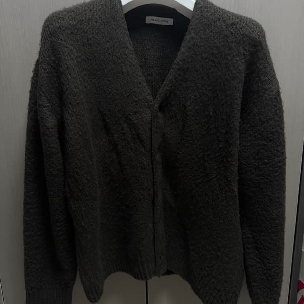프릭스 스토어 FREAK'S STORE 모헤어 가디건 다크브라운