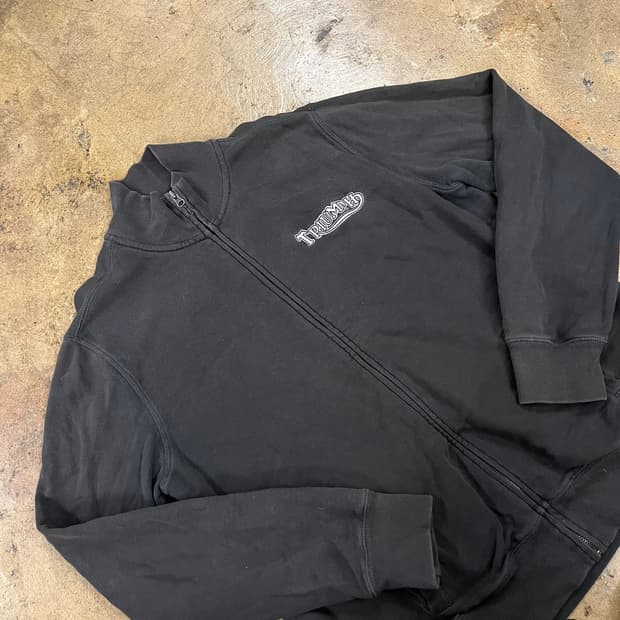 [정품/L] Lucky Brand 블랙 집업 자켓 b8