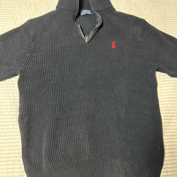 폴로 니트집업