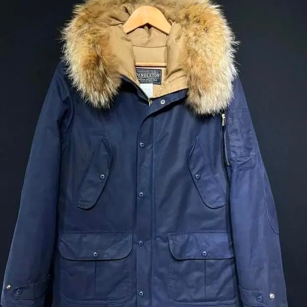 Pendleton 왁스 구스다운 파카