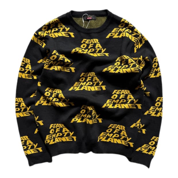 18ss 슈프림 언더커버 퍼블릭에너미 스웨터 L(XL)