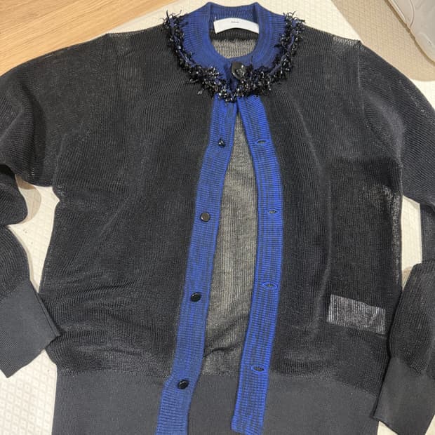 토가풀라 시스루 가디건