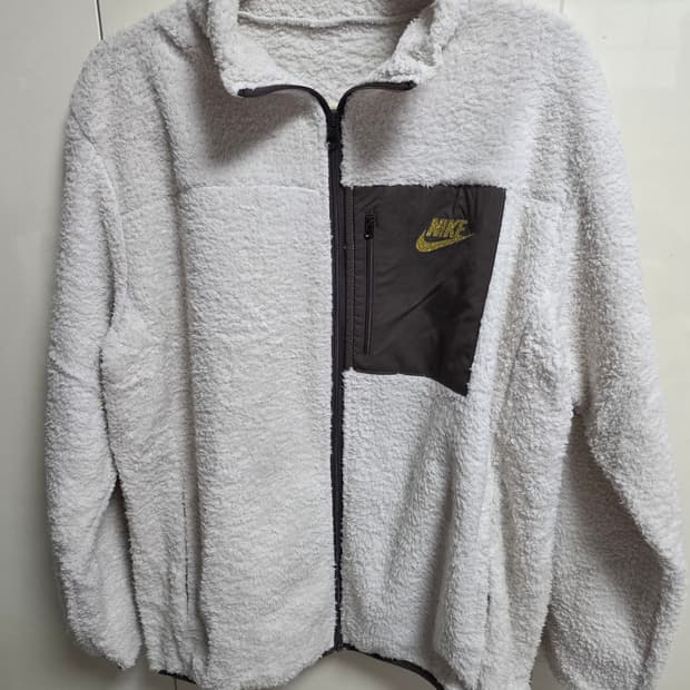 [새상품]나이* 뽀글이 플리스 풀집업 자켓 L