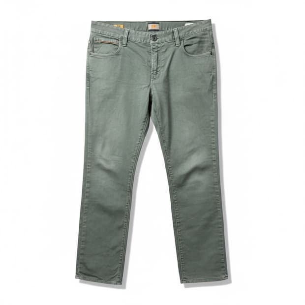휴고 보스 그린 데님 바지 34