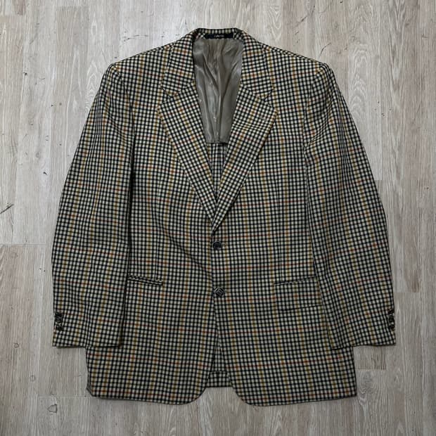 닥스 남성 체크 정장 자켓 L/100 