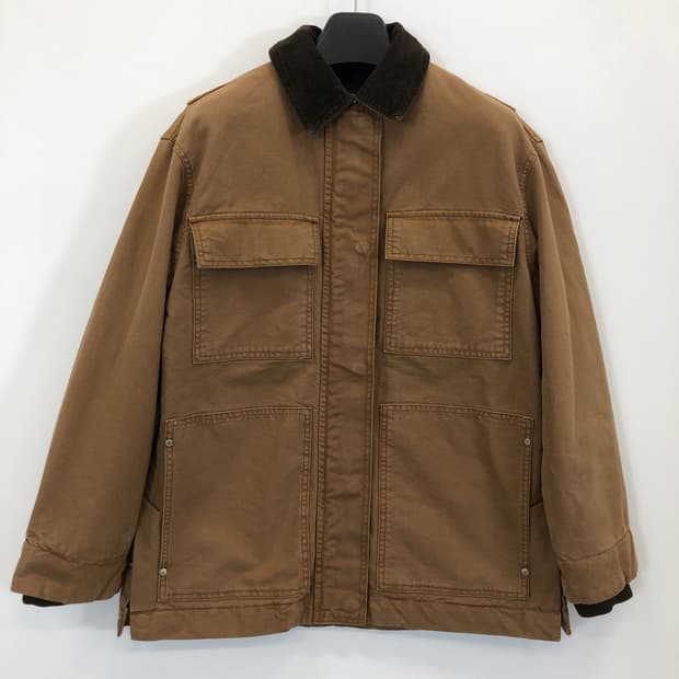 자라 콘트라스트 워크패딩점퍼 XS 오버 