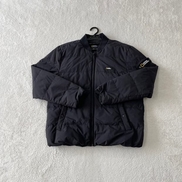 XL 내셔널지오그래픽 경량패딩 블루종 자켓 105