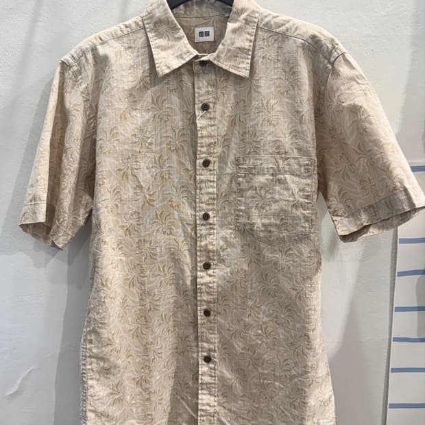 uniqlo 패턴 셔츠