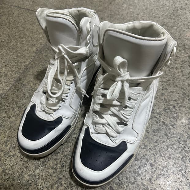 지방시 타이슨 하이탑 블랙&화이트 270